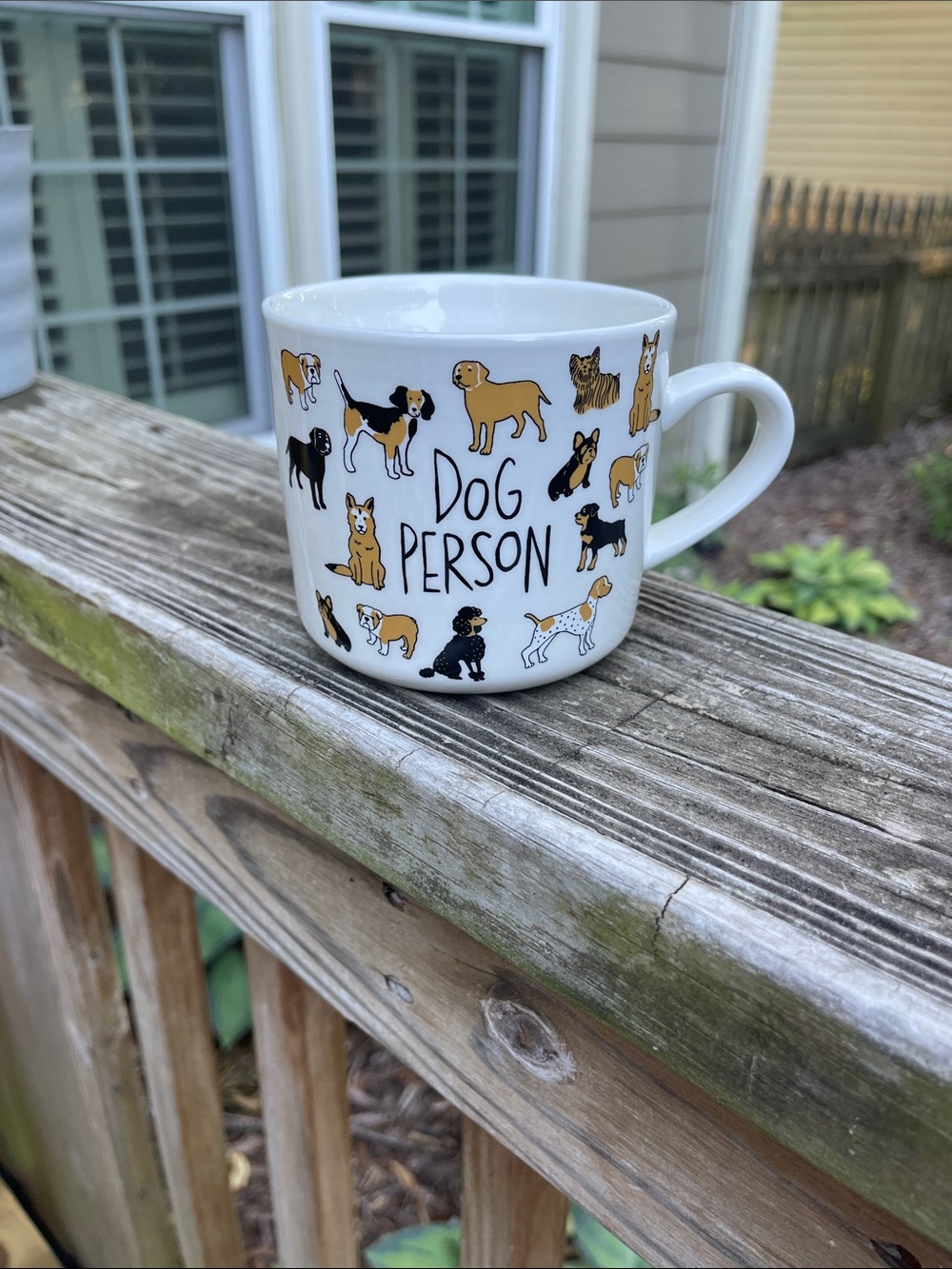 Opalhouse Dog Person ceramic mug